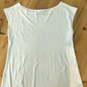 Bryn Walker like new sleeveless ivory tunic M